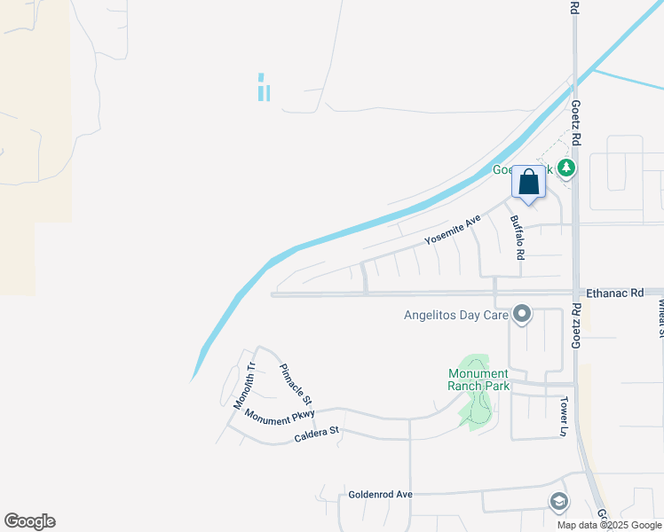 map of restaurants, bars, coffee shops, grocery stores, and more near 312 Yosemite Avenue in Perris
