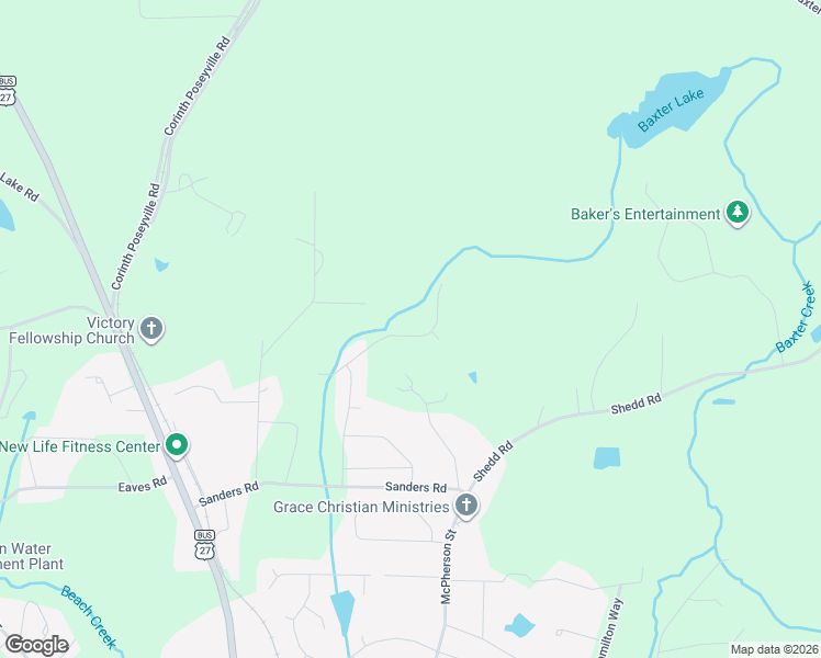 map of restaurants, bars, coffee shops, grocery stores, and more near 485 Kristie Lane in Bremen