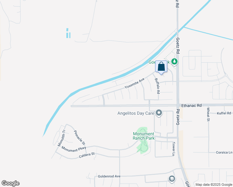 map of restaurants, bars, coffee shops, grocery stores, and more near 3447 White Sand Court in Perris