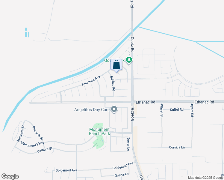 map of restaurants, bars, coffee shops, grocery stores, and more near 3464 Buffalo Road in Perris