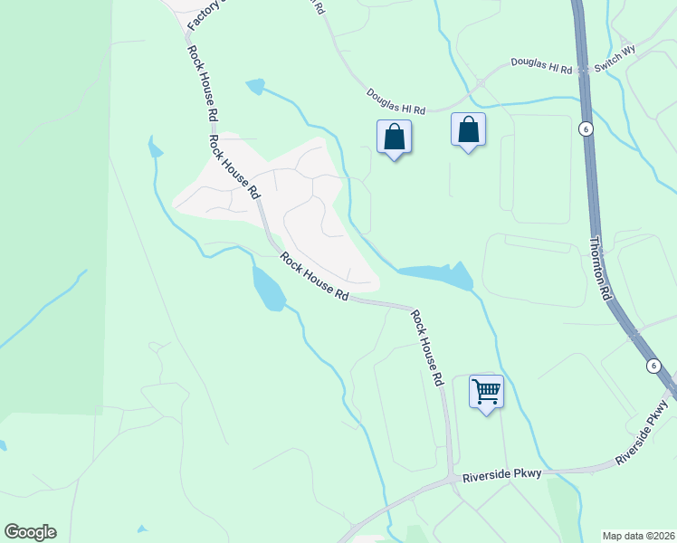 map of restaurants, bars, coffee shops, grocery stores, and more near 2335 Valley Creek Drive in Lithia Springs