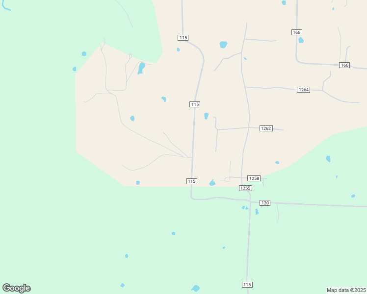 map of restaurants, bars, coffee shops, grocery stores, and more near 3400 County Road 115 in Whitesboro
