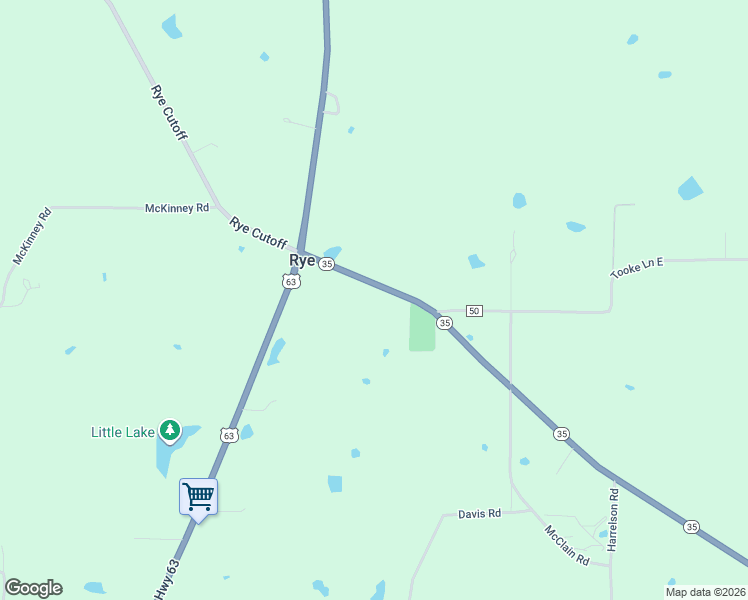 map of restaurants, bars, coffee shops, grocery stores, and more near 21200 Arkansas 35 in Warren