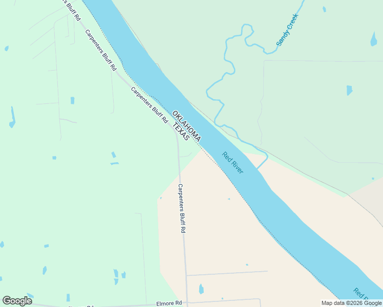 map of restaurants, bars, coffee shops, grocery stores, and more near 4336 Carpenters Bluff Road in Denison