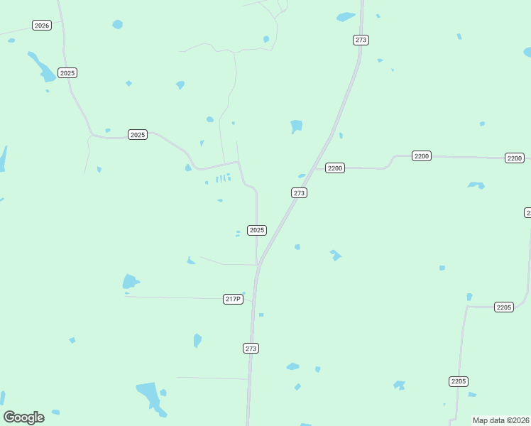 map of restaurants, bars, coffee shops, grocery stores, and more near 6193 Farm to Market Road 273 in Ivanhoe