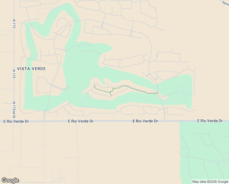 map of restaurants, bars, coffee shops, grocery stores, and more near 17828 East Wolf Tree Lane in Rio Verde