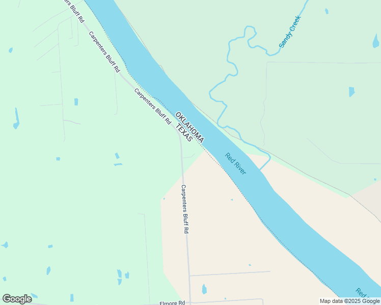 map of restaurants, bars, coffee shops, grocery stores, and more near 4336 Carpenters Bluff Road in Denison