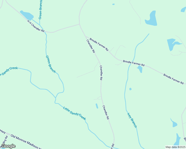map of restaurants, bars, coffee shops, grocery stores, and more near 3315 Chandler Road in Good Hope