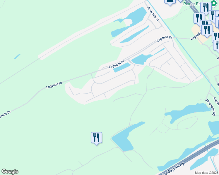 map of restaurants, bars, coffee shops, grocery stores, and more near 349 Babylon Pine Drive in Myrtle Beach