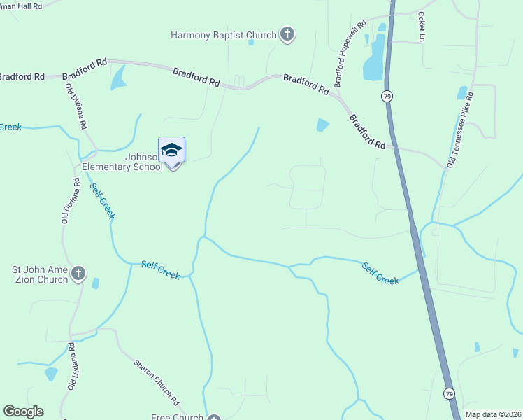 map of restaurants, bars, coffee shops, grocery stores, and more near 8408 Country Circle in Pinson