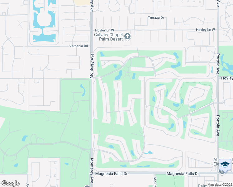 map of restaurants, bars, coffee shops, grocery stores, and more near 237 Santa Barbara Circle in Palm Desert