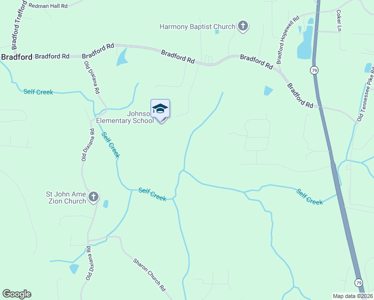 map of restaurants, bars, coffee shops, grocery stores, and more near 8260 Kermit Jhonson Road in Pinson
