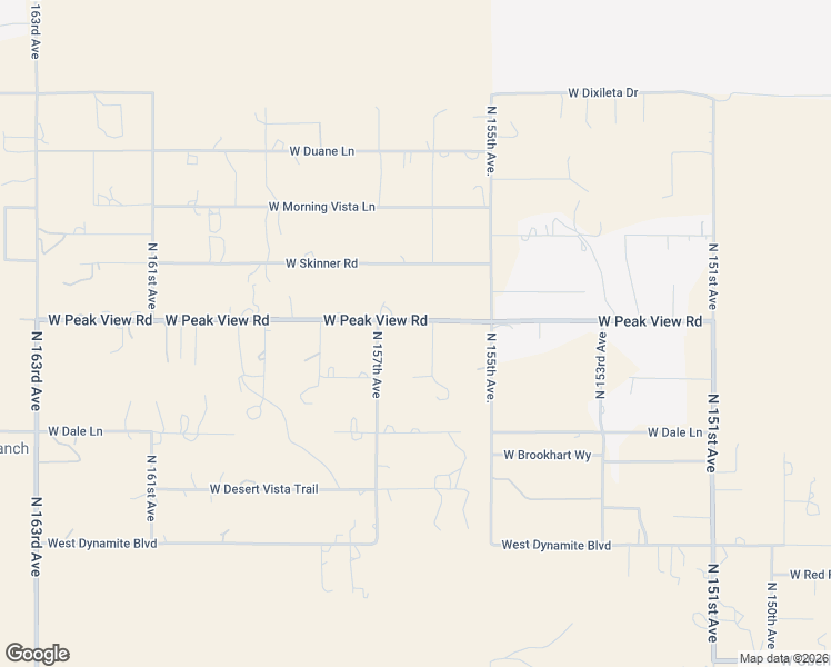 map of restaurants, bars, coffee shops, grocery stores, and more near 15639 West Peak View Road in Surprise