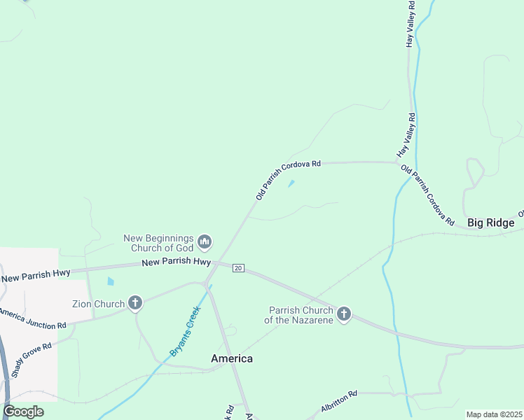 map of restaurants, bars, coffee shops, grocery stores, and more near 68-184 Plylar Road in Parrish