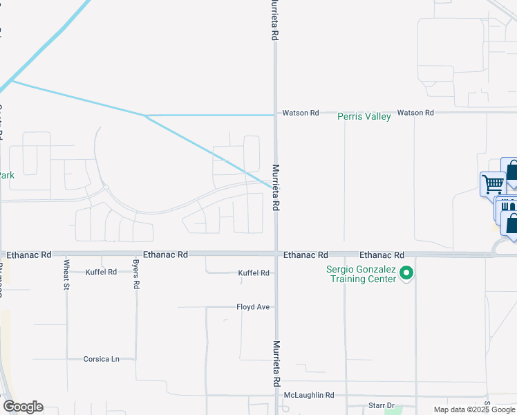 map of restaurants, bars, coffee shops, grocery stores, and more near 3516 Mill Creek Drive in Menifee