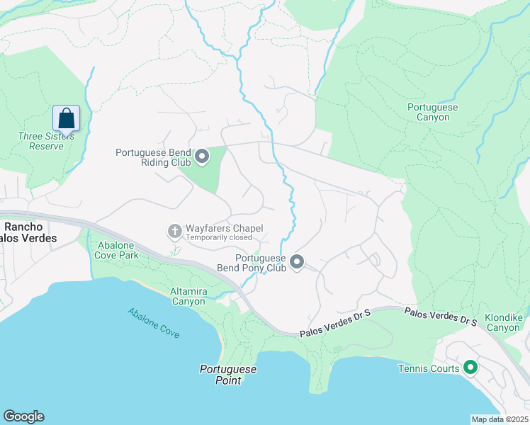 map of restaurants, bars, coffee shops, grocery stores, and more near 1 Thyme Place in Rancho Palos Verdes