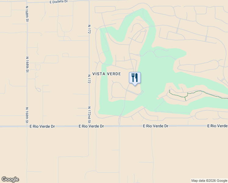 map of restaurants, bars, coffee shops, grocery stores, and more near 28609 North Cottonwood Basin Drive in Rio Verde