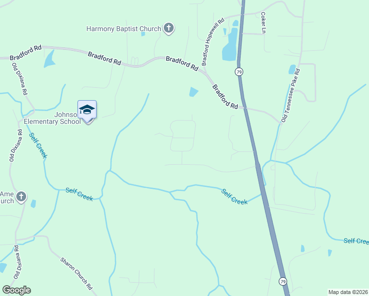 map of restaurants, bars, coffee shops, grocery stores, and more near 8211 Country Circle in Pinson