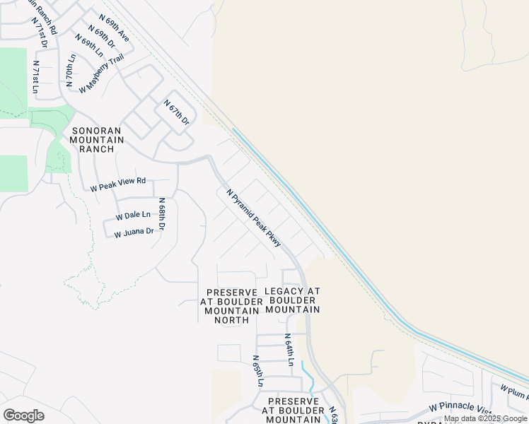 map of restaurants, bars, coffee shops, grocery stores, and more near 6518 West Dale Lane in Phoenix