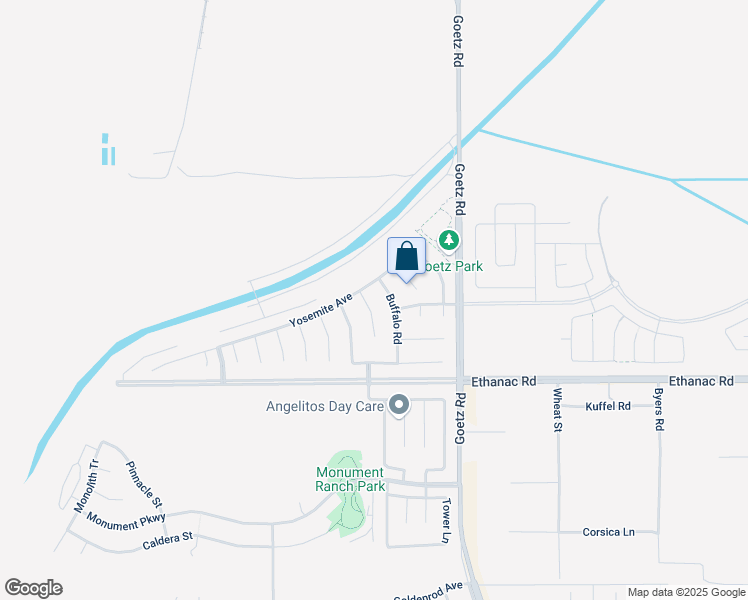 map of restaurants, bars, coffee shops, grocery stores, and more near 3381 Sequoia Court in Perris