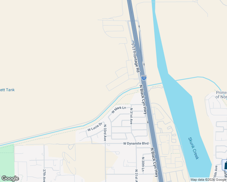 map of restaurants, bars, coffee shops, grocery stores, and more near 3210 West Mark Lane in Phoenix