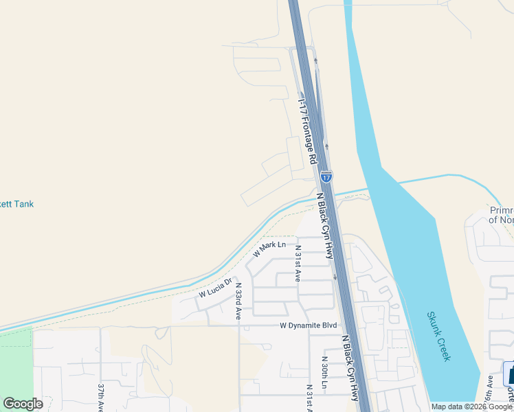 map of restaurants, bars, coffee shops, grocery stores, and more near 3210 West Mark Lane in Phoenix