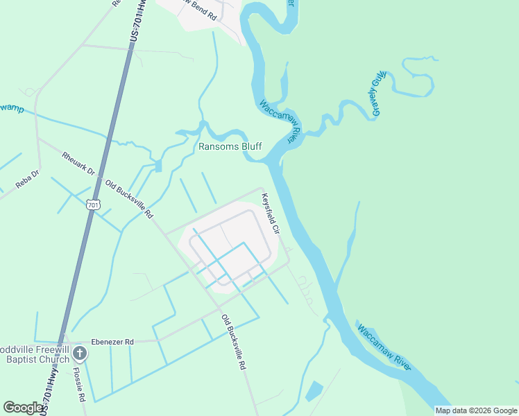map of restaurants, bars, coffee shops, grocery stores, and more near 309 Keysfield Circle in Conway