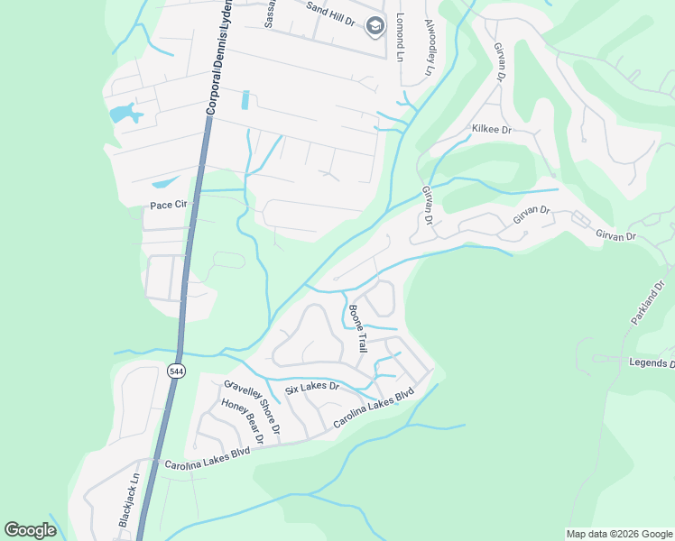 map of restaurants, bars, coffee shops, grocery stores, and more near 703 Antler Ridge Cove in Myrtle Beach