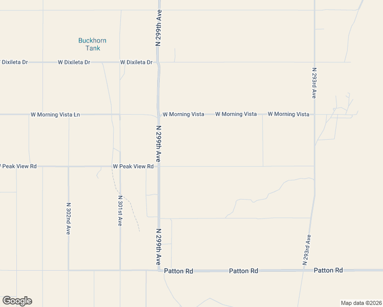map of restaurants, bars, coffee shops, grocery stores, and more near 29714 West Peak View Road in Wittmann