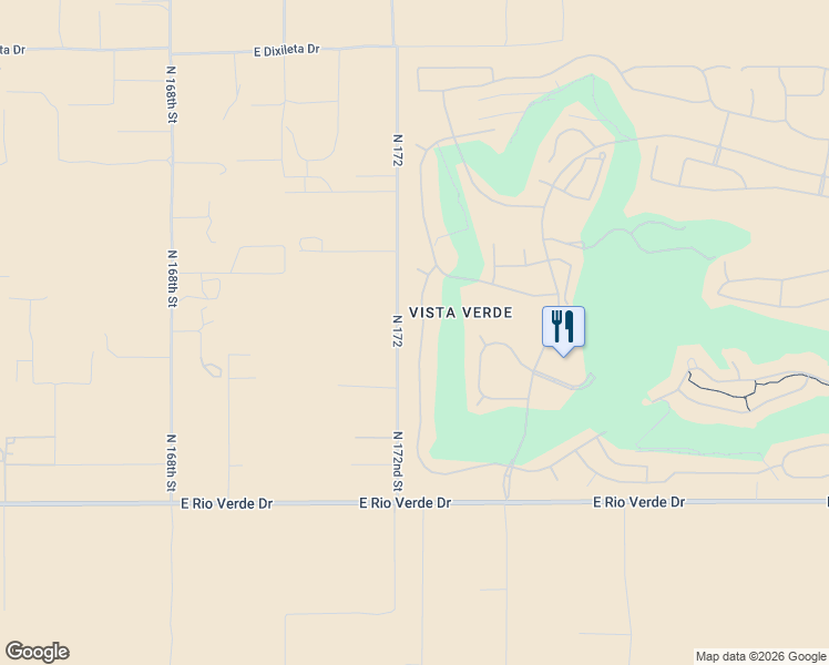 map of restaurants, bars, coffee shops, grocery stores, and more near 28720 North Summit Springs Road in Rio Verde