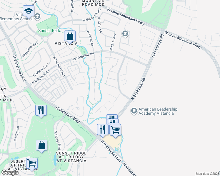 map of restaurants, bars, coffee shops, grocery stores, and more near 12055 West Skinner Drive in Peoria