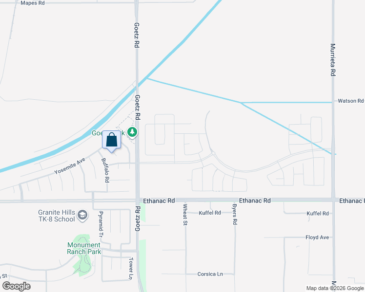 map of restaurants, bars, coffee shops, grocery stores, and more near 360 Axe Bay Cove in Perris
