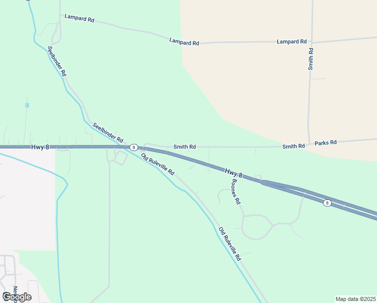 map of restaurants, bars, coffee shops, grocery stores, and more near 4202 Mississippi 8 in Cleveland
