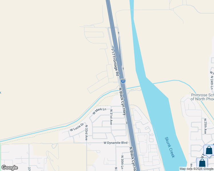 map of restaurants, bars, coffee shops, grocery stores, and more near Central Arizona Project Csr in Phoenix