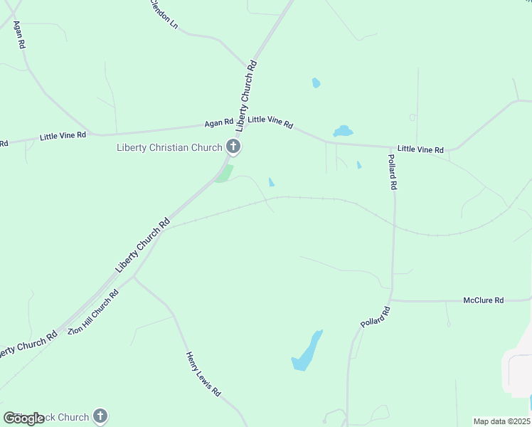 map of restaurants, bars, coffee shops, grocery stores, and more near 1649 Liberty Church Road in Bremen