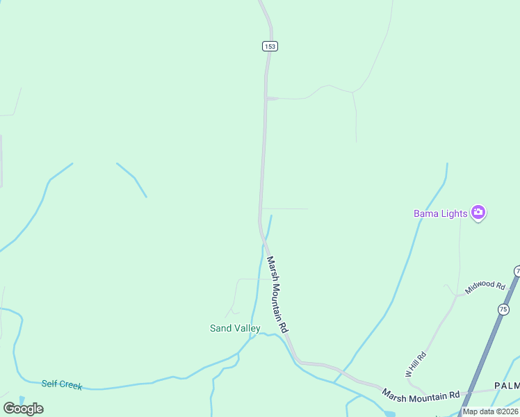 map of restaurants, bars, coffee shops, grocery stores, and more near 8032 Marsh Mountain Road in Pinson