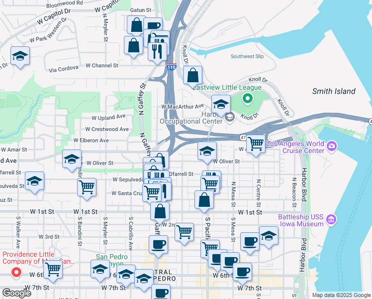 map of restaurants, bars, coffee shops, grocery stores, and more near 572 Bonita Street in Los Angeles
