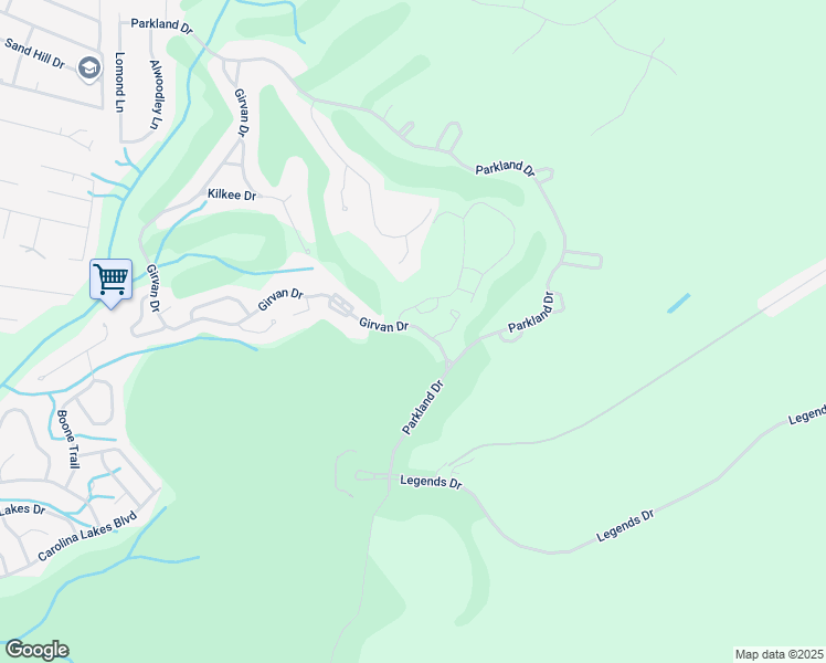 map of restaurants, bars, coffee shops, grocery stores, and more near 4585D Girvan Drive in Myrtle Beach