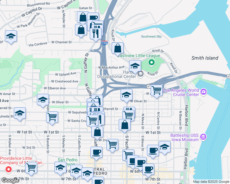 map of restaurants, bars, coffee shops, grocery stores, and more near 572 Bonita Street in Los Angeles