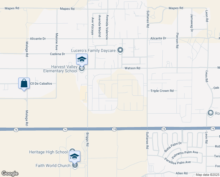 map of restaurants, bars, coffee shops, grocery stores, and more near 25569 Cellars Ranch Road in Homeland