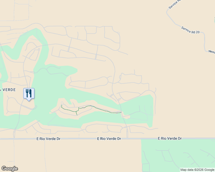 map of restaurants, bars, coffee shops, grocery stores, and more near 18025 East Veit Springs Drive in Scottsdale