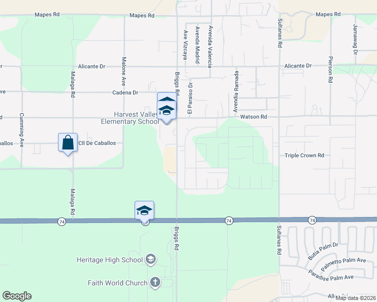 map of restaurants, bars, coffee shops, grocery stores, and more near 25564 Sedona Lane in Homeland