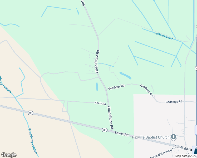 map of restaurants, bars, coffee shops, grocery stores, and more near Ethan Stone Road in Manning