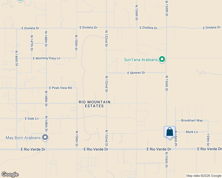 map of restaurants, bars, coffee shops, grocery stores, and more near 29005 North 152nd Street in Scottsdale