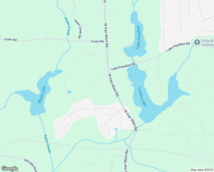map of restaurants, bars, coffee shops, grocery stores, and more near 604 North Van Wert Road in Villa Rica