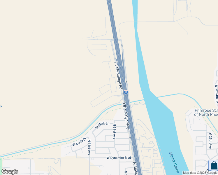 map of restaurants, bars, coffee shops, grocery stores, and more near 29320 North Black Canyon Highway in Phoenix