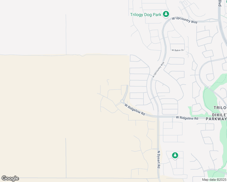 map of restaurants, bars, coffee shops, grocery stores, and more near 13435 West Evergreen Terrace in Peoria