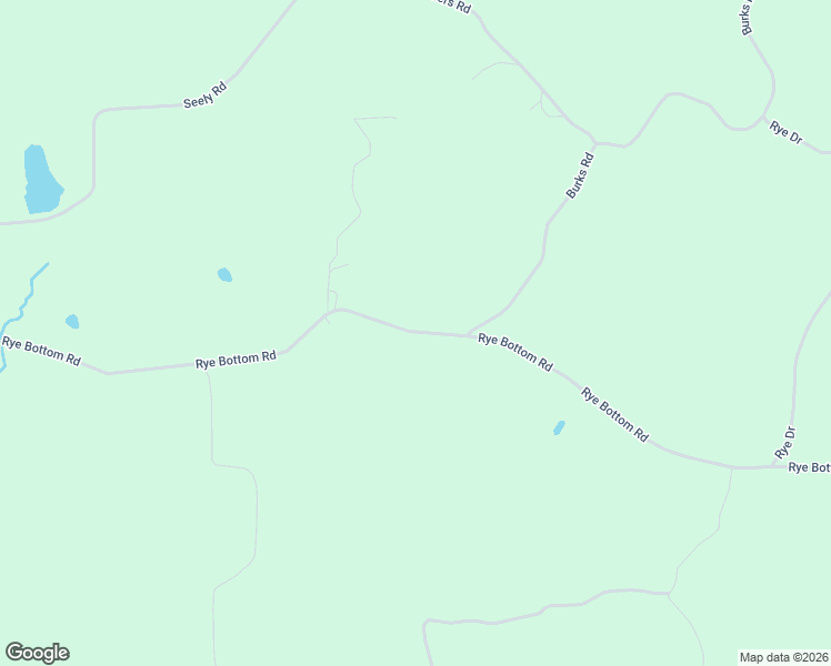 map of restaurants, bars, coffee shops, grocery stores, and more near Rye Bottom Road in Hamilton