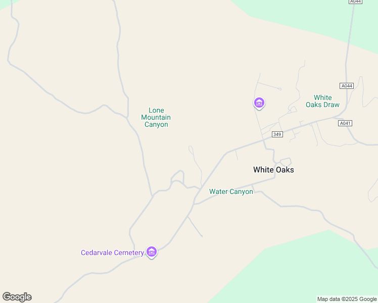 map of restaurants, bars, coffee shops, grocery stores, and more near Baxter Street in Carrizozo