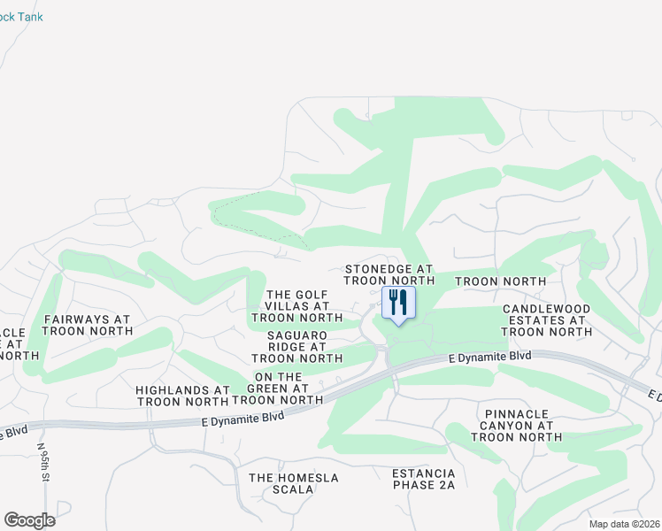 map of restaurants, bars, coffee shops, grocery stores, and more near 10070 Balancing Rock Road in Scottsdale